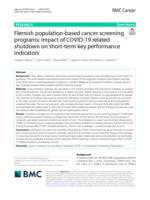 Flemish population-based cancer screening programs