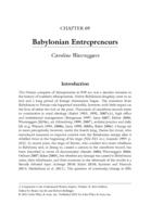 Babylonian entrepreneurs