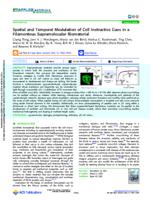 Spatial and temporal modulation of cell instructive cues in a filamentous supramolecular biomaterial