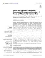 Impedance-based phenotypic readout of transporter function