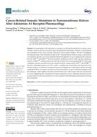 Cancer-related somatic mutations in transmembrane helices alter adenosine A1 receptor pharmacology