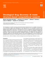 Oncological drug discovery