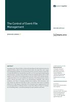 The control of event-file management