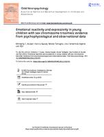 Emotional reactivity and expressivity in young children with sex chromosome trisomies