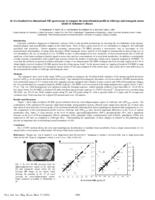 In vivo localized two dimensional MR spectroscopy to compare the neurochemical profile in wild-type and transgenic mouse of Alzheimer’s disease