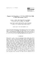 Magnetic field dependence of 13C photo-CIDNP MAS NMR in plant photosystems I and II