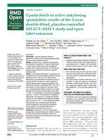 Upadacitinib in active ankylosing spondylitis