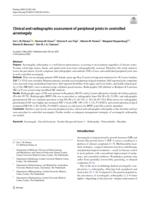 Clinical and radiographic assessment of peripheral joints in controlled acromegaly