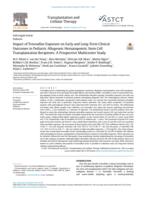 Impact of treosulfan exposure on early and long-term clinical outcomes in pediatric allogeneic hematopoietic stem cell transplantation recipients