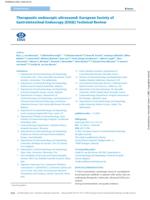 Therapeutic endoscopic ultrasound: European Society of Gastrointestinal Endoscopy (ESGE) Technical Review