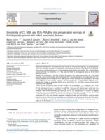 Sensitivity of CT, MRI, and EUS-FNA/B in the preoperative workup of histologically proven left-sided pancreatic lesions