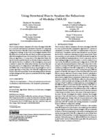 Using structural bias to analyse the behaviour of modular CMA-ES