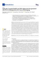 Optically coupled PtOEP and DPA molecules encapsulated into PLGA-nanoparticles for cancer bioimaging