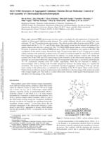 MAS NMR Structures of aggregated cadmium chlorins reveal molecular control of self-assembly of chlorosomal bacteriochlorophylls