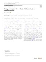 Two arguments against the use of radar plots for constructing composite indicators