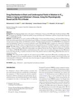 Drug distribution in brain and cerebrospinal fluids in relation to IC50 values in aging and Alzheimer's disease, using the physiologically based LeiCNS-PK3.0 model