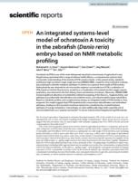 An integrated systems-level model of ochratoxin A toxicity in the zebrafish (Danio rerio) embryo based on NMR metabolic profiling