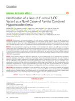 Identification of a gain-of-function LIPC variant as a novel cause of familial combined hypocholesterolemia