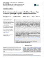 Brain mineralocorticoid receptor in health and disease