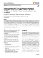 Differences between the 2016 and 2022 editions of the Enhanced Recovery After Bariatric Surgery (ERABS) guidelines: call to action of FAIR data and the creation of a global consortium of bariatric care and research