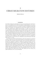 Urban migration histories