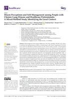 Illness perceptions and self-management among people with chronic lung disease and healthcare professionals