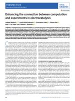 Enhancing the connection between computation and experiments in electrocatalysis