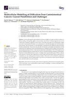 Multicellular modelling of difficult-to-treat gastrointestinal cancers