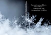 Nuclear quantum effects in solid water