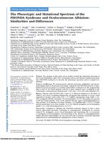 The phenotypic and mutational spectrum of the FHONDA syndrome and oculocutaneous albinism