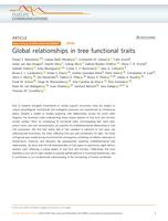 Global relationships in tree functional traits