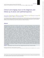 Clinical and imaging clues to the diagnosis and follow-up of ptosis and ophthalmoparesis