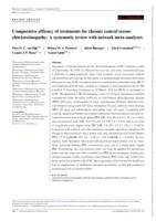 Comparative efficacy of treatments for chronic central serous chorioretinopathy