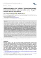 Reaching for allies? The dialectics and overlaps between international relations and area studies in the study of politics, security and conflicts