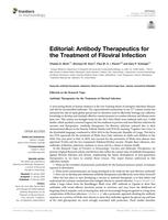 Editorial: antibody therapeutics for the treatment of filoviral infection