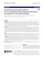 Streamlining sporozoite isolation from mosquitoes by leveraging the dynamics of migration to the salivary glands
