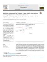 Approaches to implement safe by design in early product design through combining risk assessment and Life Cycle Assessment