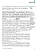 Vaccine-induced immune thrombotic thrombocytopenia