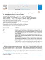 Absence of COVID-19-associated changes in plasma coagulation proteins and pulmonary thrombosis in the ferret model