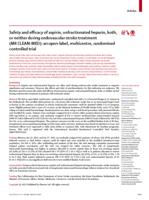 Safety and efficacy of aspirin, unfractionated heparin, both, or neither during endovascular stroke treatment (MR CLEAN-MED)