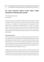 Can social investment policies increase labour market participation? Analysing policy interplay