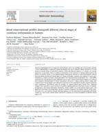 Blood transcriptional profiles distinguish different clinical stages of cutaneous leishmaniasis in humans