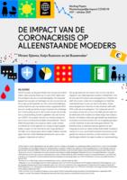 De impact van de coronacrisis op alleenstaande moeders