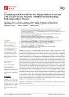 Circulating miRNAs and vascular injury markers associate with cardiovascular function in older patients reaching end-stage kidney disease