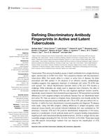 Defining discriminatory antibody fingerprints in active and latent tuberculosis