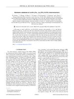 Resistance minimum in LaAlO3/Eu1-xLaxTiO3/SrTiO3 heterostructures