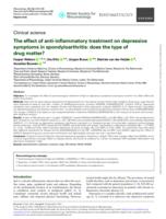 The effect of anti-inflammatory treatment on depressive symptoms in spondyloarthritis
