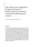 The notion and imagination of space and time in British colonial and African intercultural philosophical cinema
