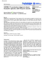 COVID-19 vaccination-triggered cluster headache episodes with frequent attacks