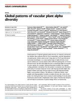 Global patterns of vascular plant alpha diversity